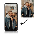 Photo Engraved Lighter Electric Lighter Black Scrub For Him