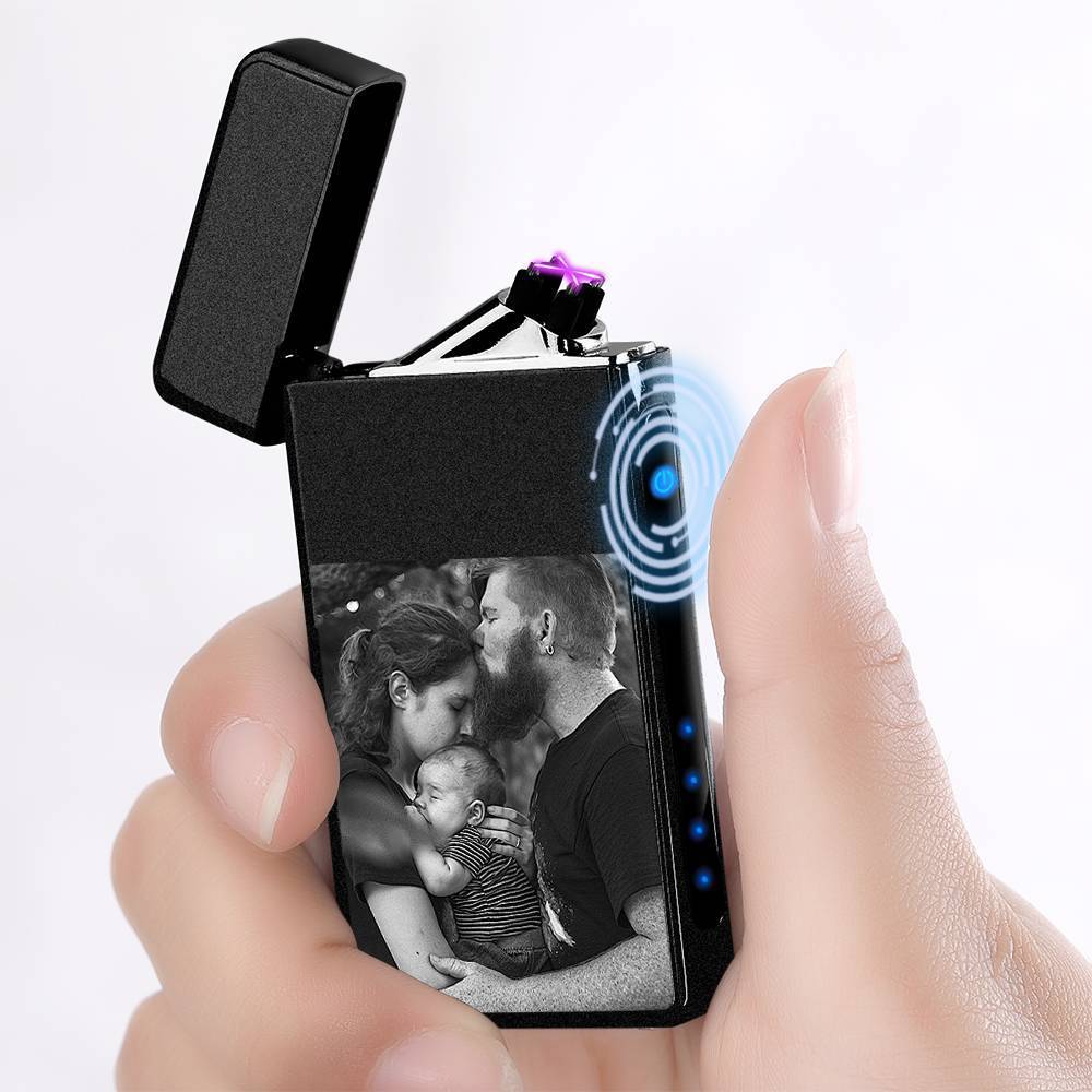 Photo Lighter Electric Lighter Scrub Black