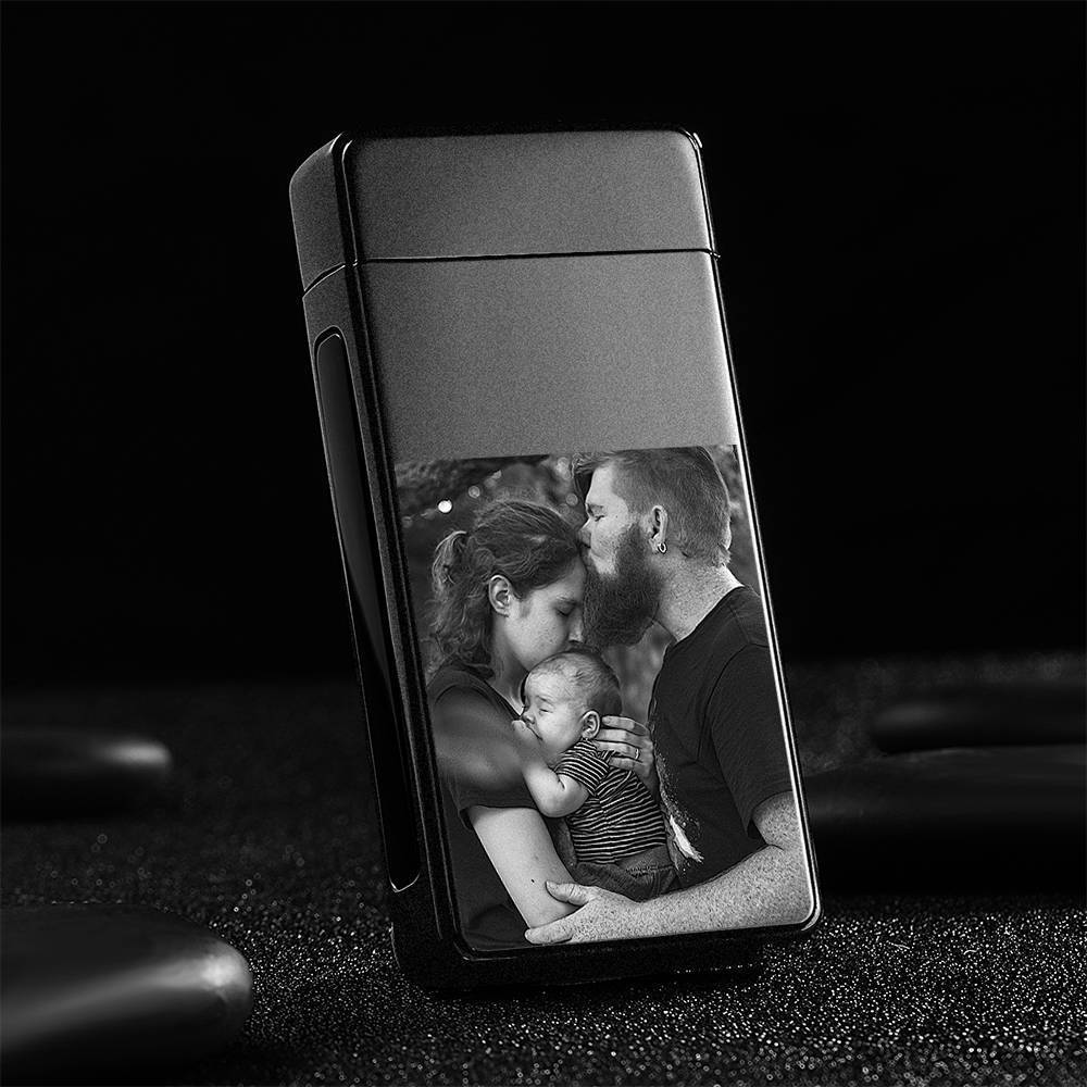 Photo Lighter Electric Lighter Scrub Black