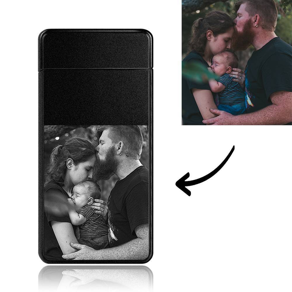 Photo Lighter Electric Lighter Scrub Black