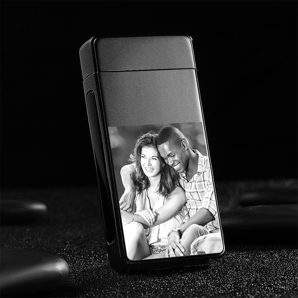 Photo Lighter Electric Lighter Scrub Couples Gift