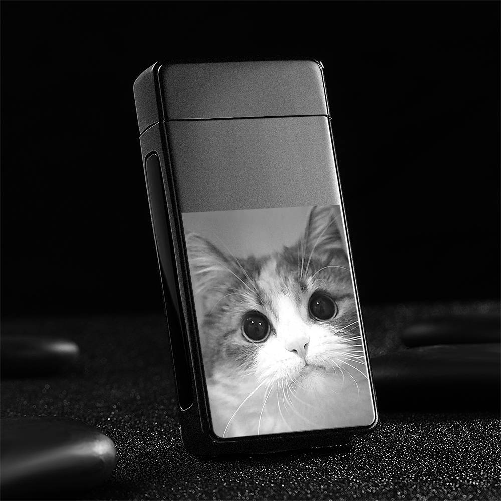 Photo Lighter Electric Lighter Scrub Christmas Gift