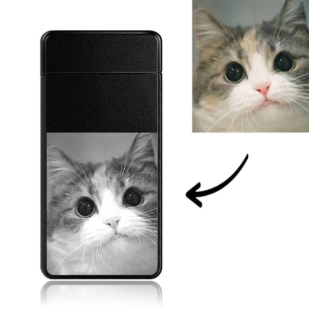 Photo Lighter Electric Lighter Scrub Christmas Gift