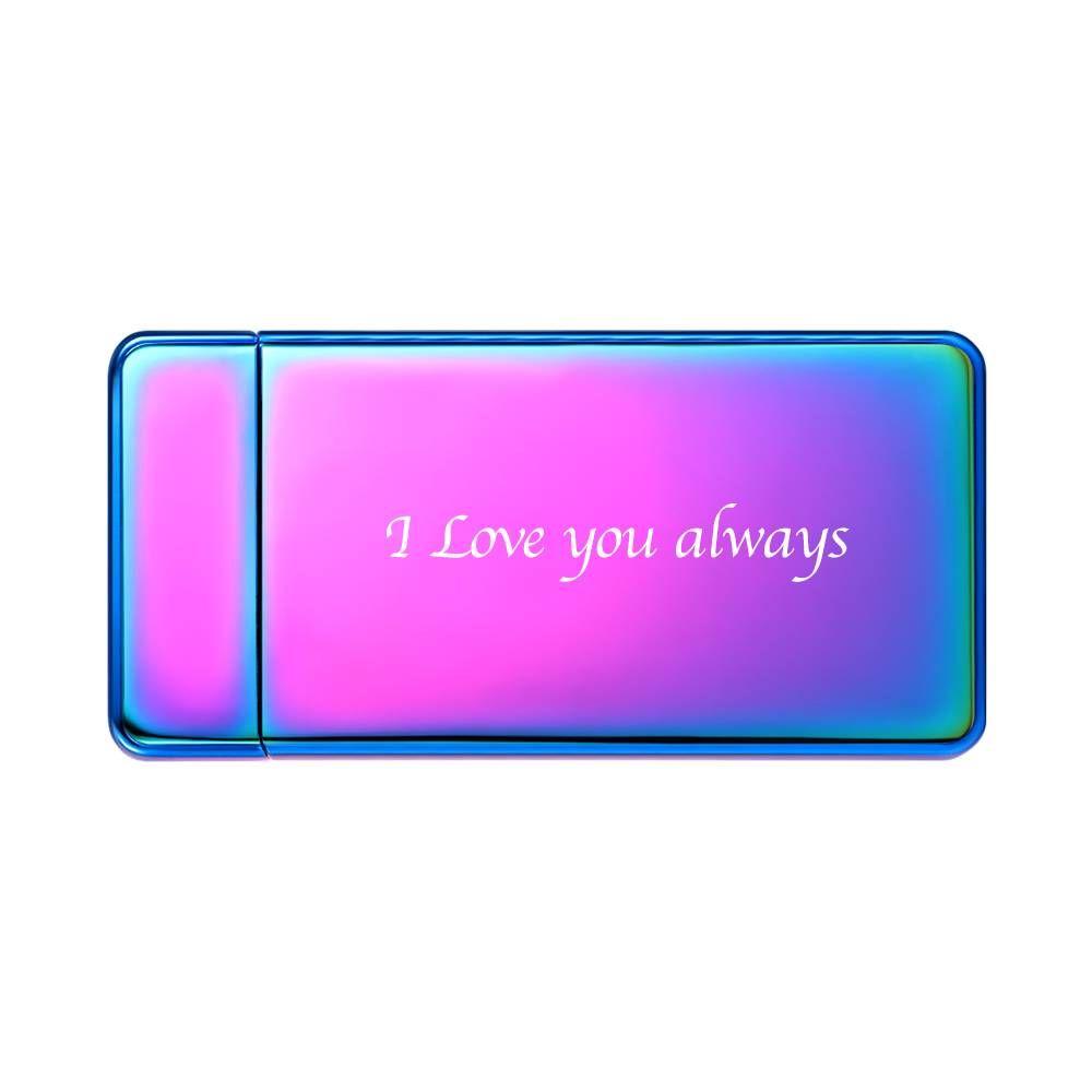 Photo Lighter Custom Photo Engraved Lighter Rainbow Color Cute Pet
