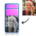 Christmas Gift Photo Lighter Custom Photo Engraved Lighter Rainbow Color