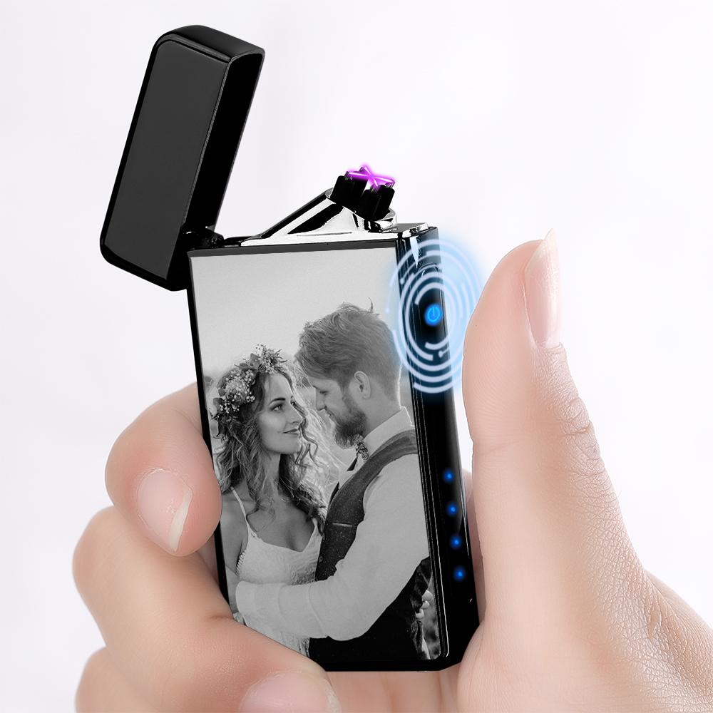 Custom Photo Lighter Engraved Calendar Lighter Valentine's Gift For Lovers