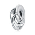 Embrace Stopper Charm Spacer Charm Silver