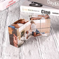 Personalized Photo Frame Multiphoto Colorful Rubic's Cube Gift for Couples