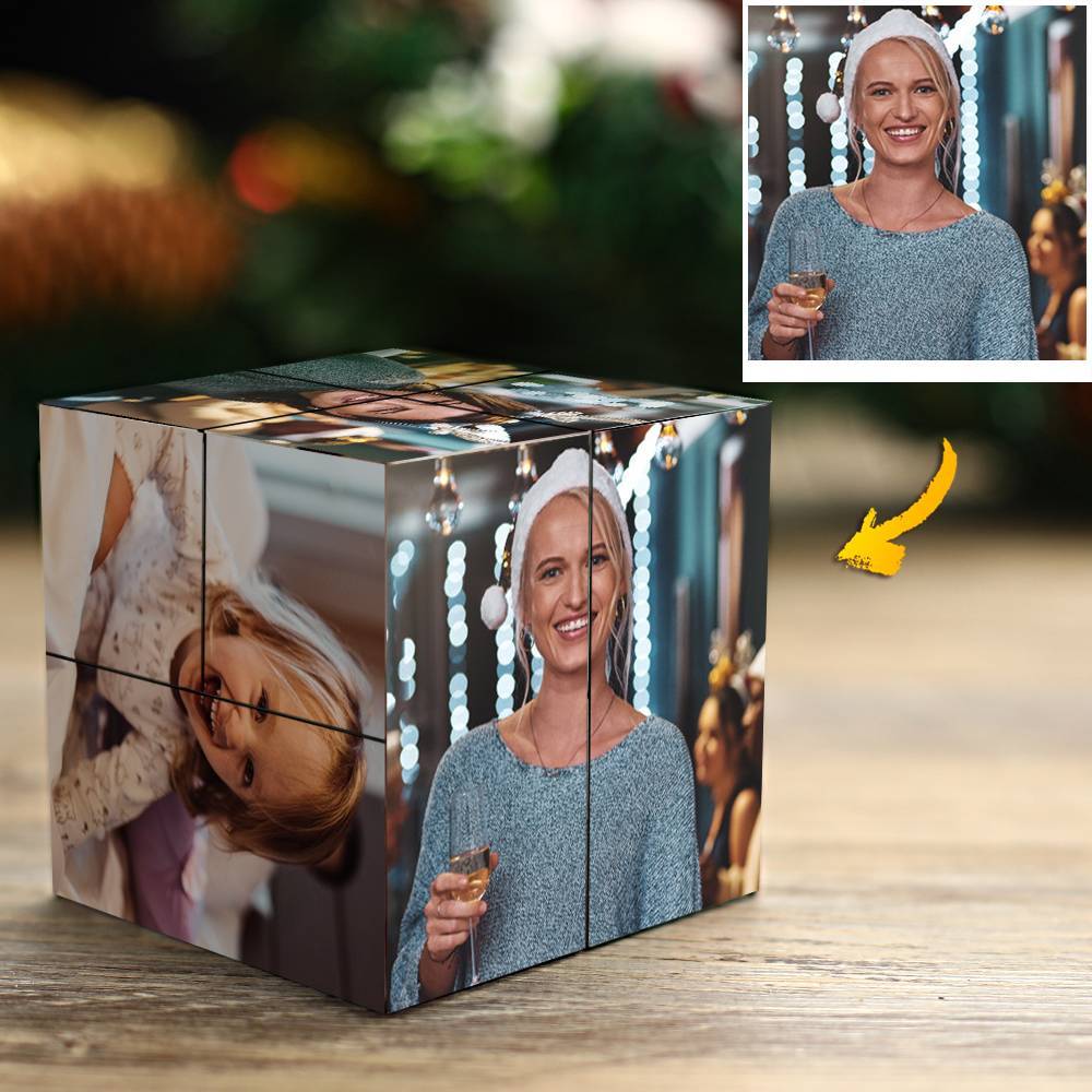 Rubic's Cube Custom Memorial Gift For Mother's Day