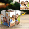 Photo Frame Rubic's Multiphoto Frame Personalized Picture Collage Cube