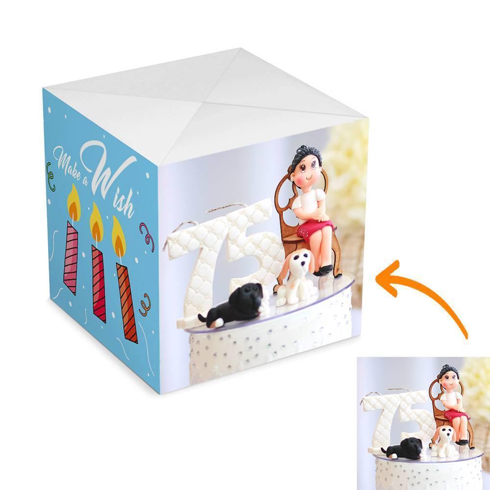 Surprise Box Photo Surprise Explosion Bounce Box DIY Birthday Surprise