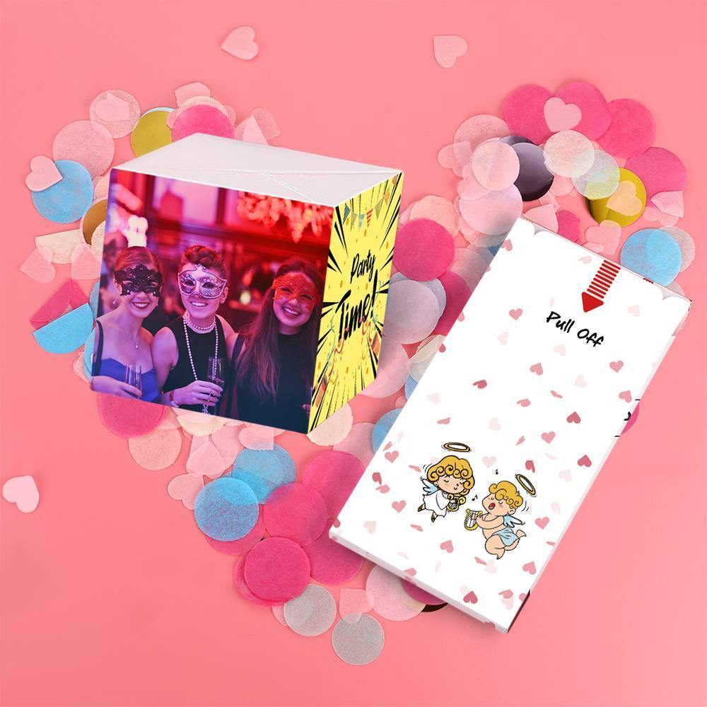 Surprise Box Custom Photo Surprise Explosion Bounce Box DIY - Happy Birthday Box