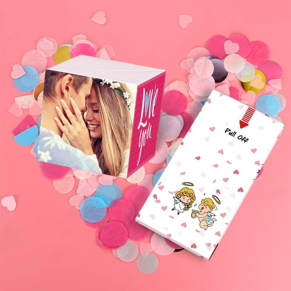 Surprise Box Photo Surprise Explosion Bounce Box DIY Gifts