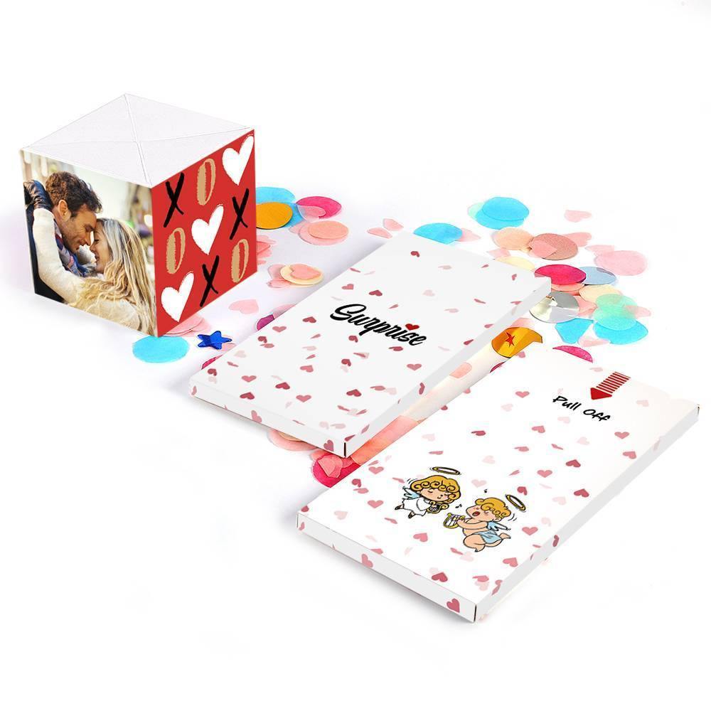Surprise Box Custom Photo Surprise Explosion Bounce Box DIY Gifts