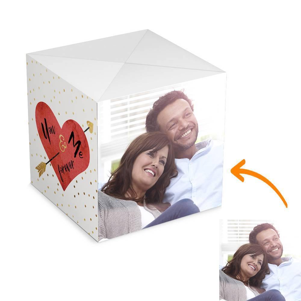 Surprise Box Custom Photo Surprise Explosion Bounce Box DIY  for Couples