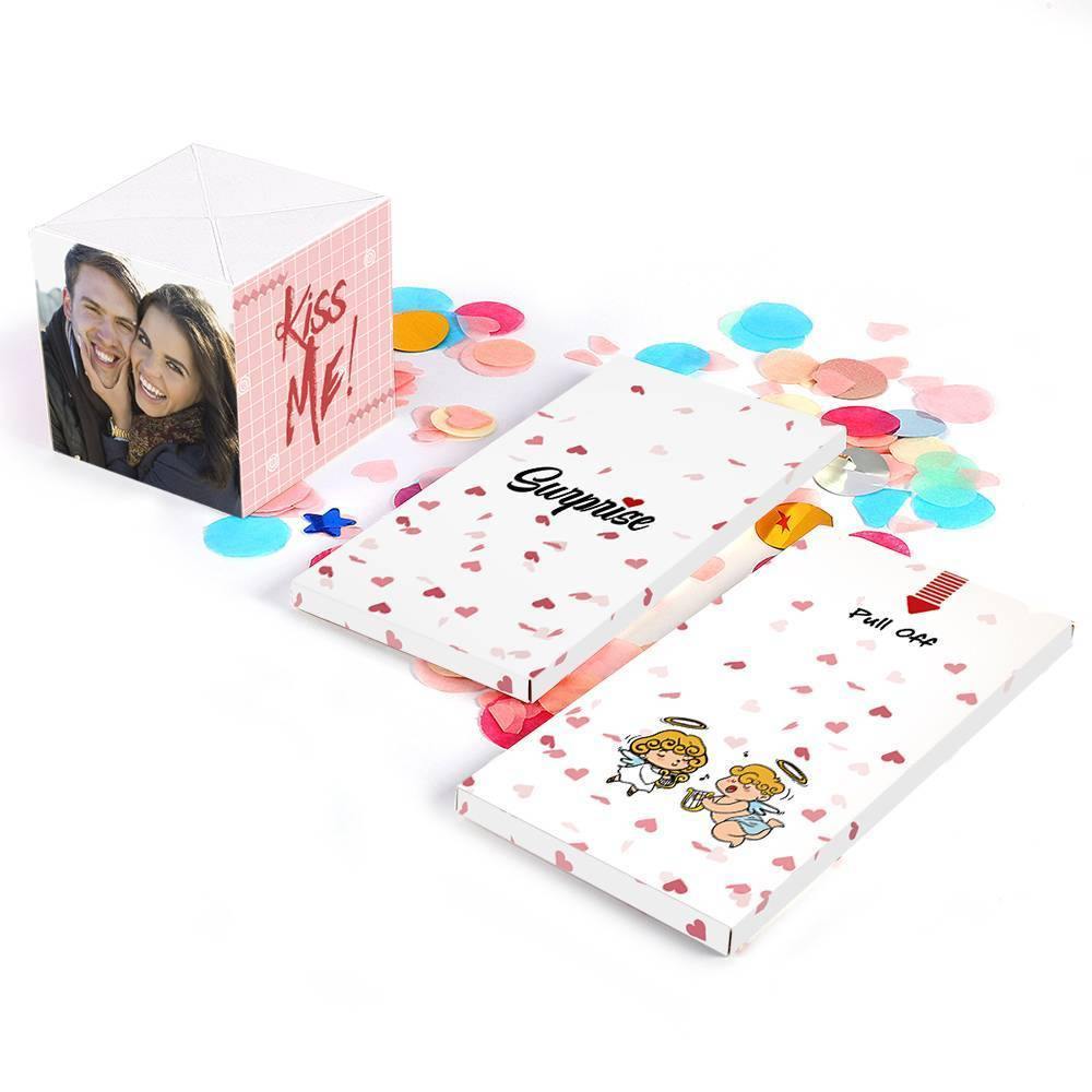 Surprise Box Photo Surprise Explosion Bounce Box DIY Couple's Gift Surprise