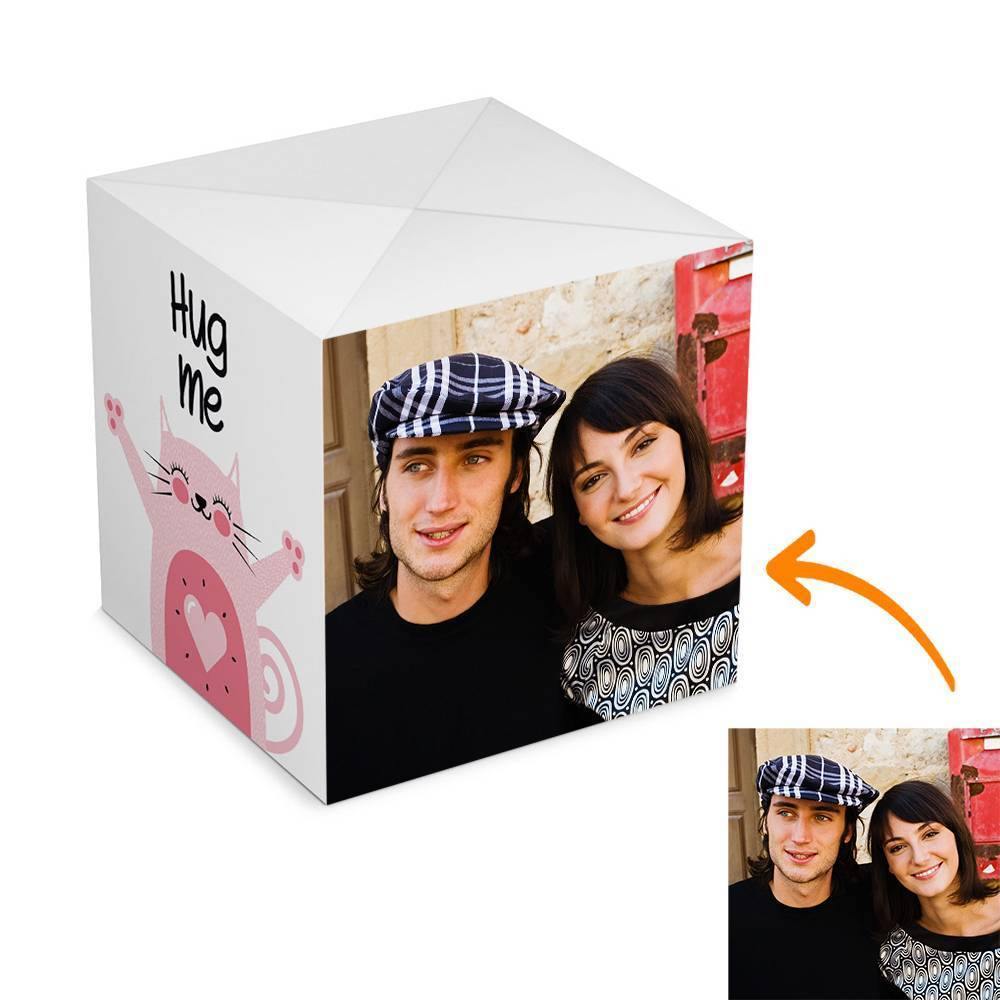 Surprise Box Custom Photo Surprise Explosion Bounce Box DIY - Hug Me Surprise Box