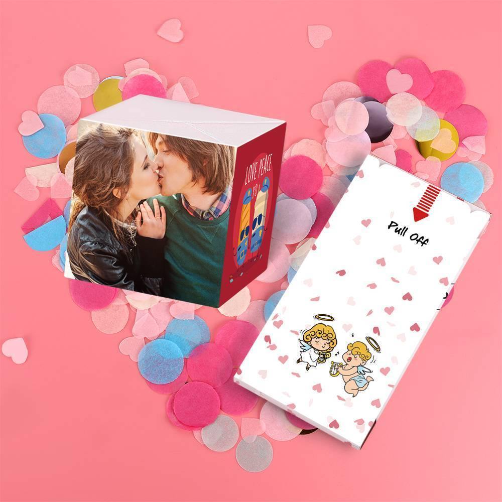 Surprise Box Custom Photo Surprise Explosion Bounce Box DIY  Best Friends Forever