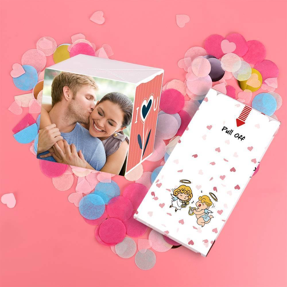 Surprise Box Custom Photo Surprise Explosion Bounce Box DIY - Surprise Gift