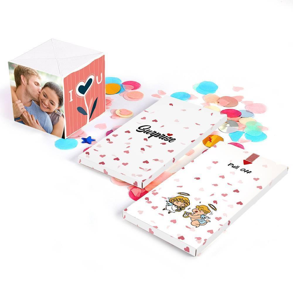 Surprise Box Custom Photo Surprise Explosion Bounce Box DIY - Surprise Gift