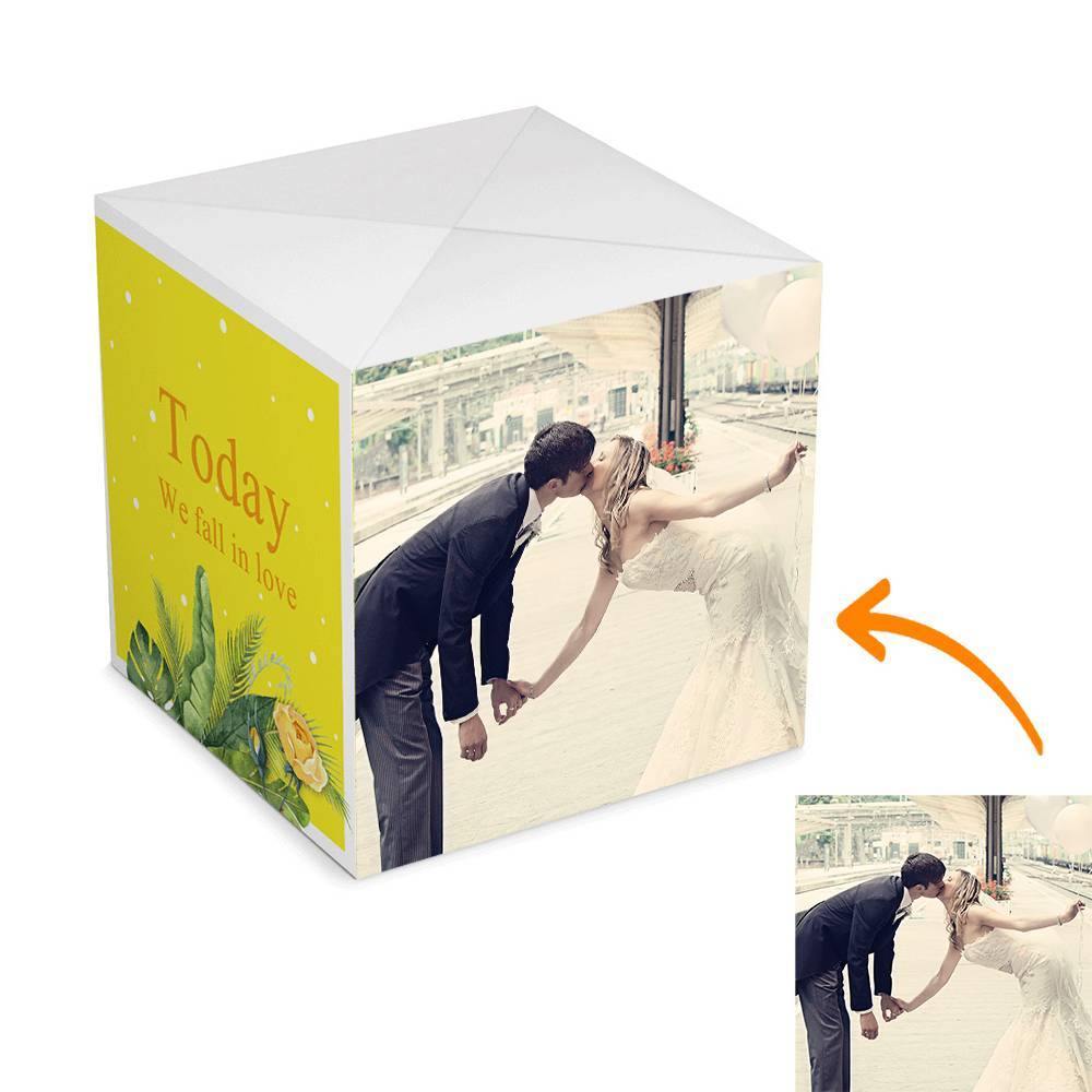 Surprise Box Photo Surprise Explosion Bounce Box DIY - Wish You Happy Everyday