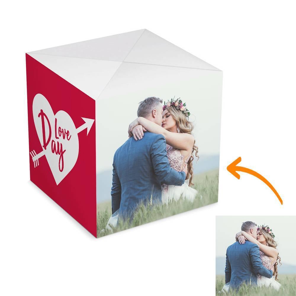 Surprise Box Custom Photo Surprise Explosion Bounce Box DIY - Kiss Anniversary
