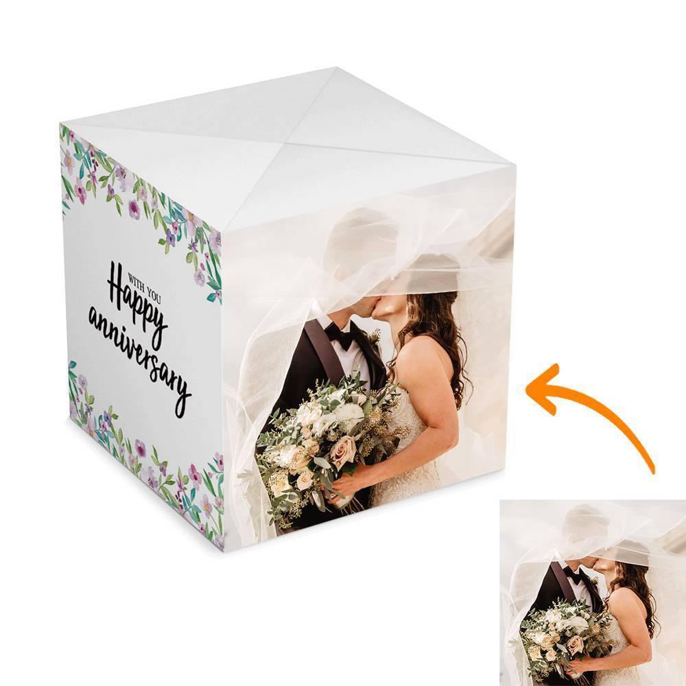 Surprise Box Custom Photo Surprise Explosion Bounce Box DIY Happy Couple Forever