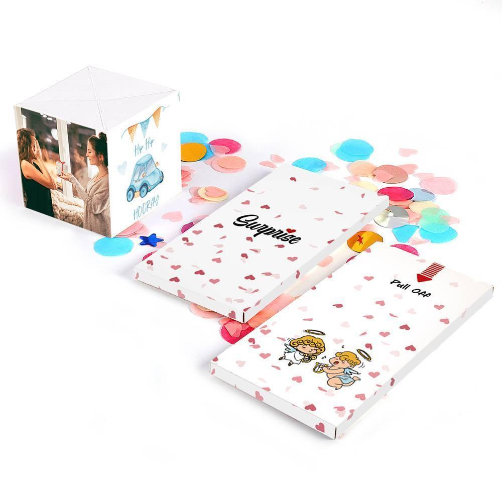 Surprise Box Photo Surprise Explosion Bounce Box DIY Congrats