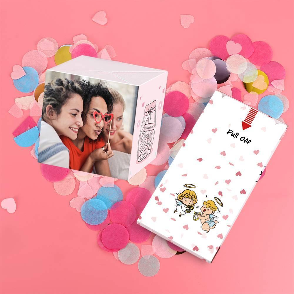 Surprise Box Custom Photo Surprise Explosion Bounce Box DIY - Baby Love