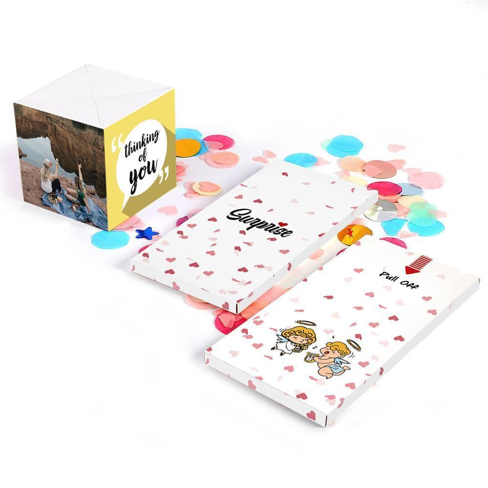 Surprise Box Custom Photo Surprise Explosion Bounce Box DIY - Embrace the Sun