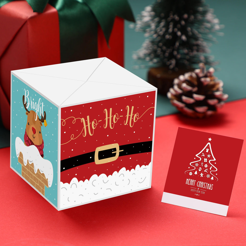 Surprise Box Custom Photo Surprise Explosion Bounce Box DIY - Merry Christmas