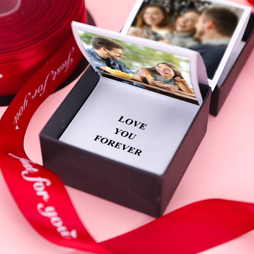 Custom Photo Soufeel Jewelry Box Five Photos Best Friends