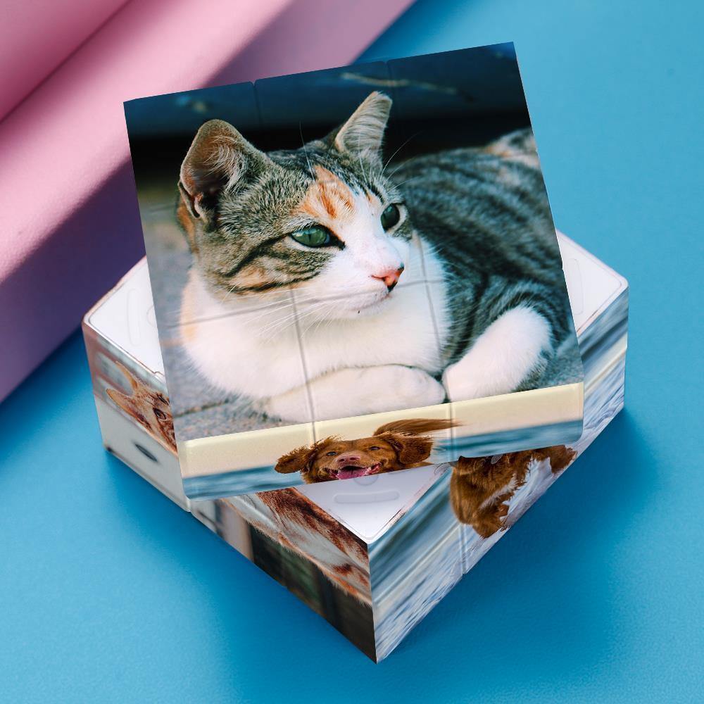 Multiphoto Rubic's Cube Personalized  Six Pictures
