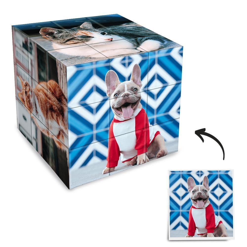 Multiphoto Rubic's Cube Personalized  Six Pictures