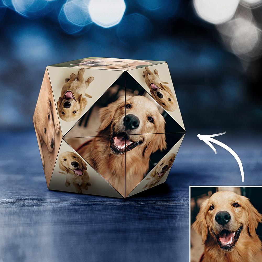 Custom Photo Personalized Rubic S Cube Rhombic For Pets