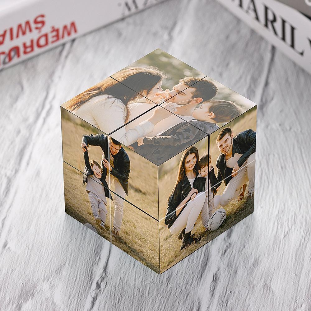 Custom Photo Personalized Rubic S Cube Rhombic For Family