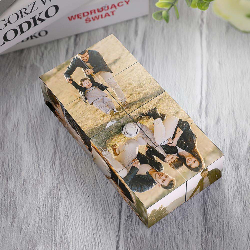 Custom Photo Personalized Rubic S Cube Rhombic For Family