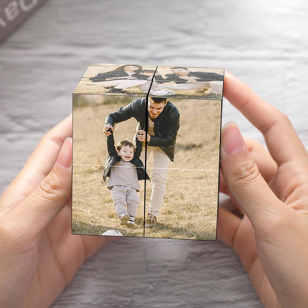 Custom Photo Personalized Rubic S Cube Rhombic For Family