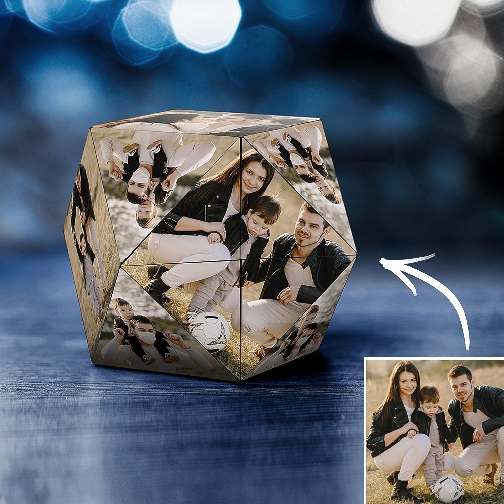 Custom Photo Personalized Rubic S Cube Rhombic For Family
