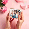 Personalized Photo Wooden Rubic's Cube Home Ornament Rubic's Cube Gift for Valentines