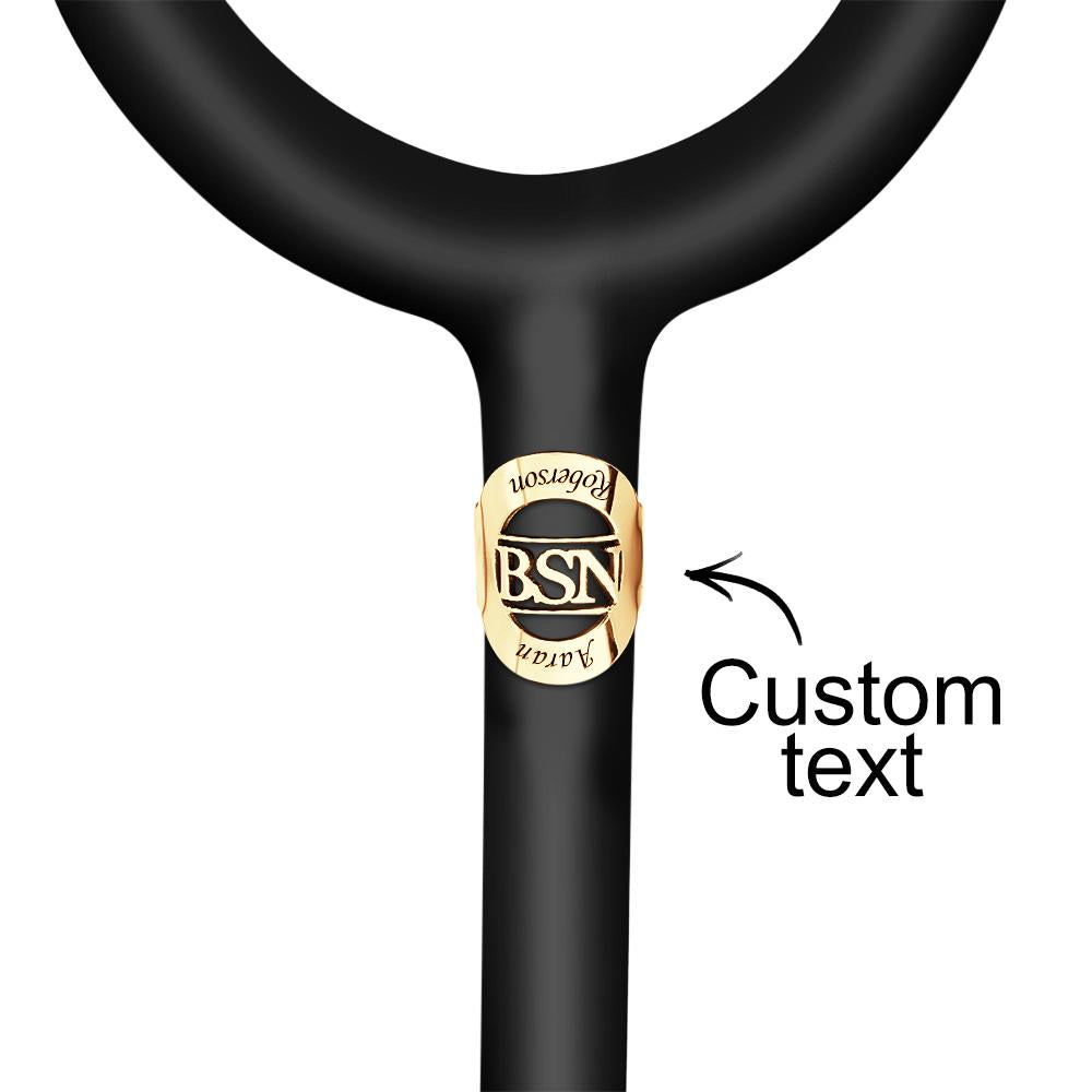 Adjustable Hollow Out Name Stethoscope Name Tag For Doctor