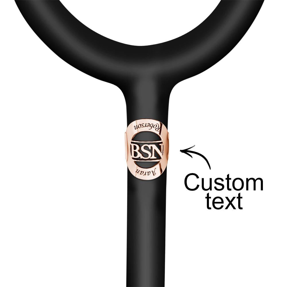 Adjustable Hollow Out Name Stethoscope Name Tag For Doctor