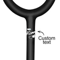 Custom Name Stethoscope Accessory With Birthstone Personalized Heart Hollow Out Name Tag For Nurse