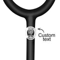 Custom Engraved Stethoscope With Hollow Out Birth Flower Stethoscope Decoration For Nurse
