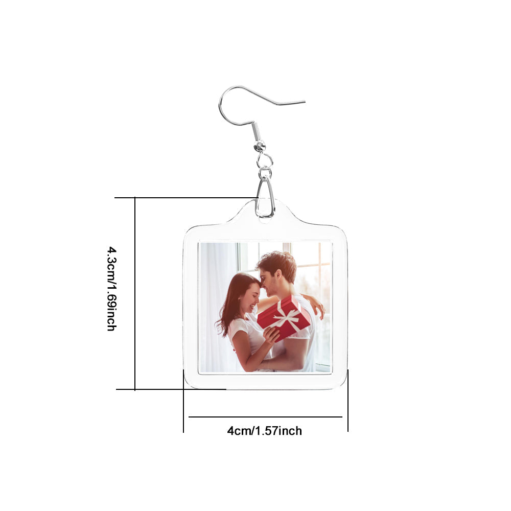 Custom Spotify Code Earrings for Her