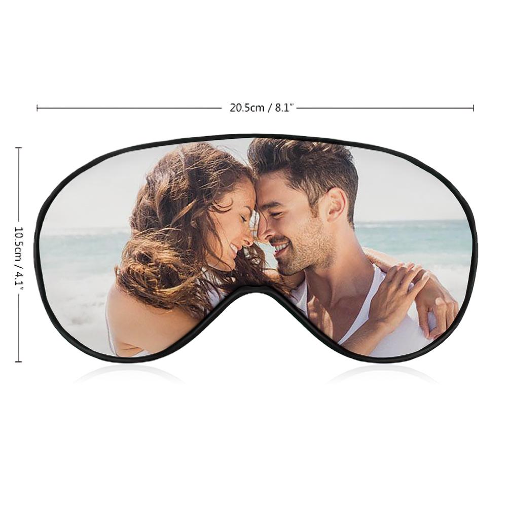 Customized Sleeping Eye Cover Blindfold Funny Design Gift Christmas Gifts for Couple's