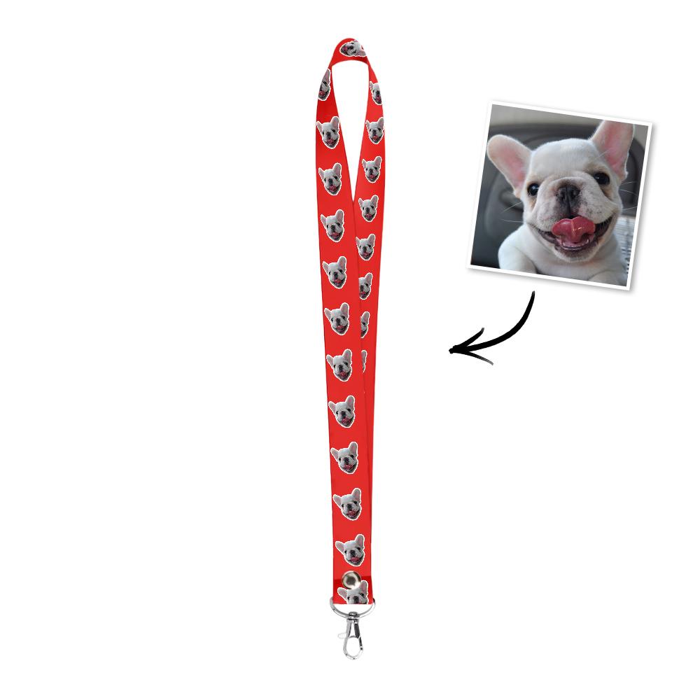 Custom Face Lanyard Breakaway lanyard Personalized Photo Double Sided Printing Neck Lanyard