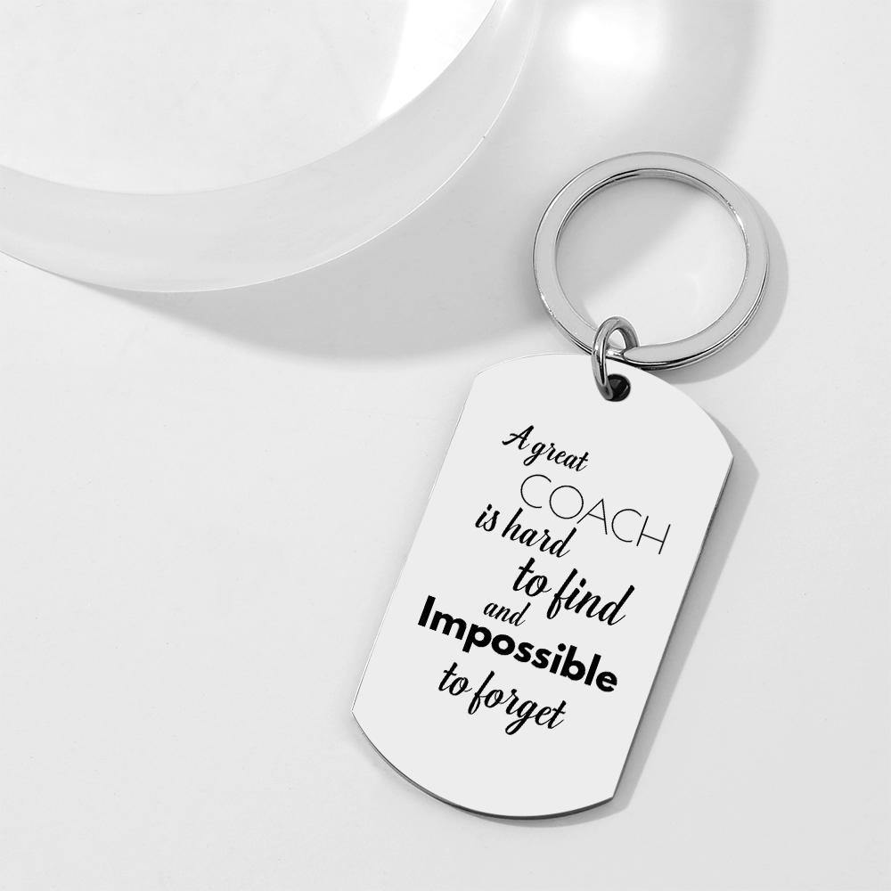 Photo Tag Keychain Keepsake Gifts for Father