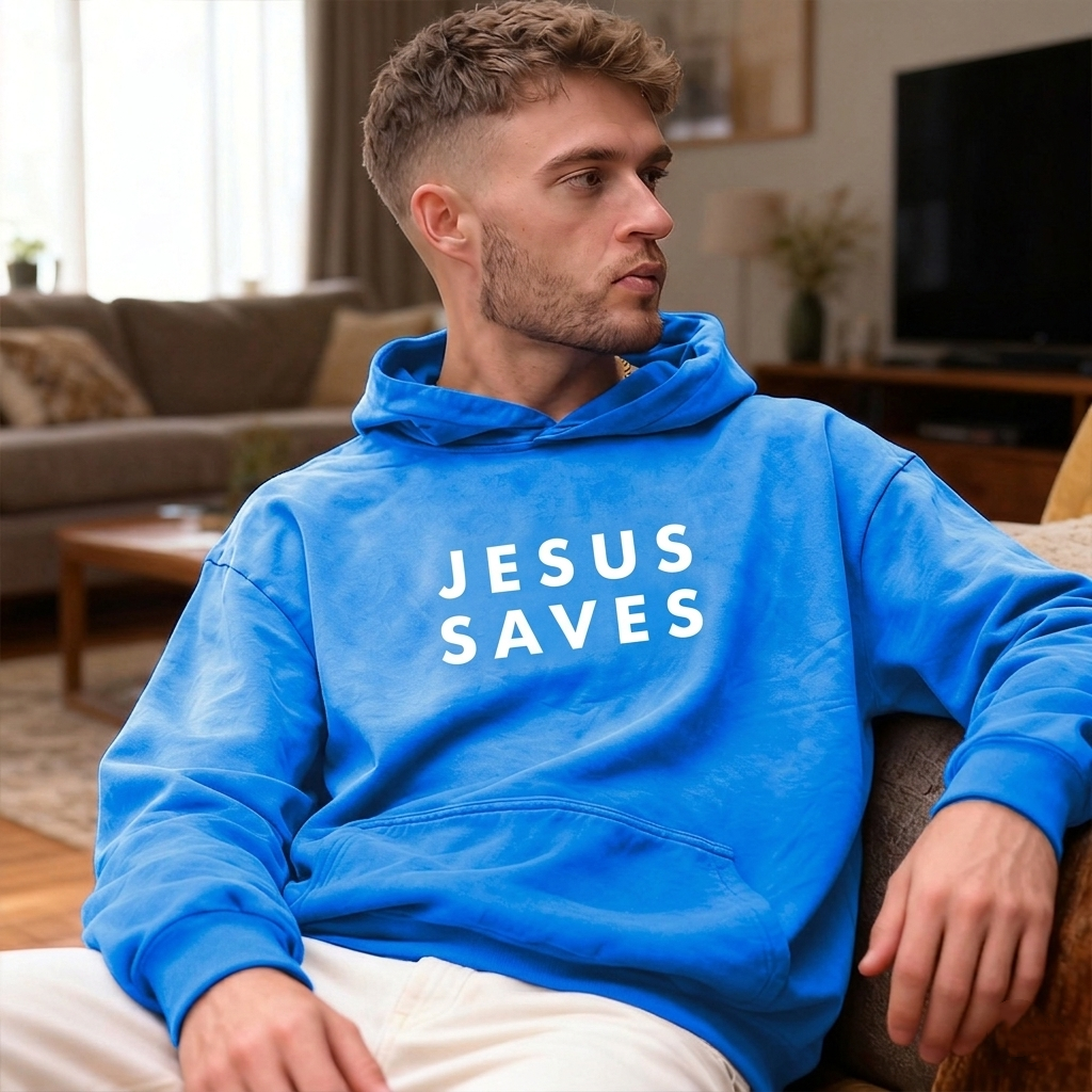 Living Word Hoodie Jesus Saves Hoodie Christian Gifts