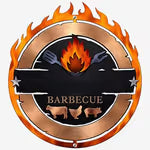 Rustic Flame Grill Sign for Men Who Cook – Personalized Outdoor Wall Art for Backyard Barbecue Lovers, Man Cave or Garage Decor